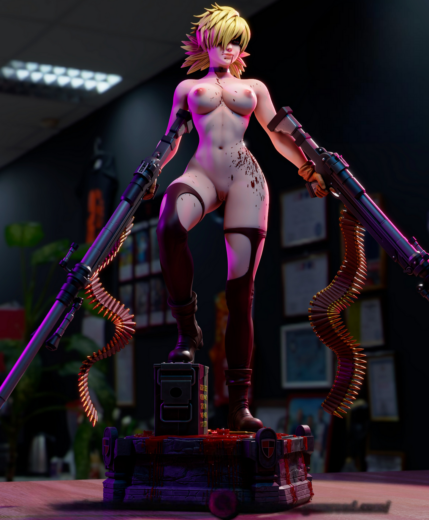 0497 Seras Victoria NSFW - Hellsing (2531) - STL 3D Print Files