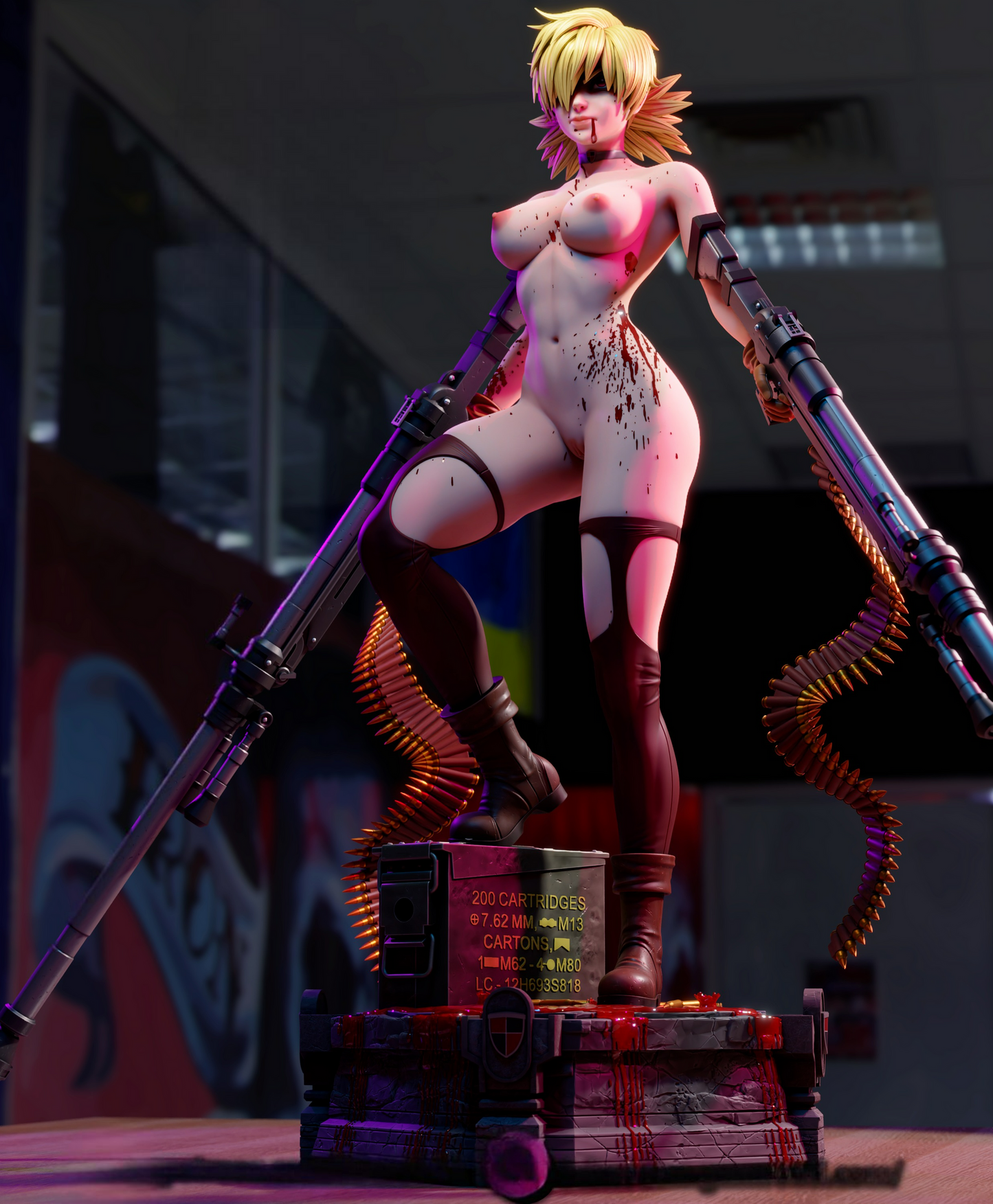 0497 Seras Victoria NSFW - Hellsing (2531) - STL 3D Print Files