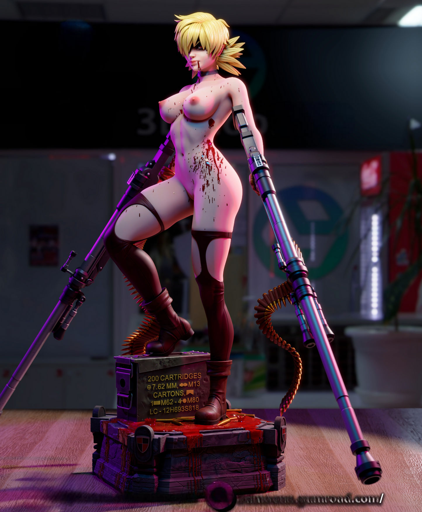 0497 Seras Victoria NSFW - Hellsing (2531) - STL 3D Print Files