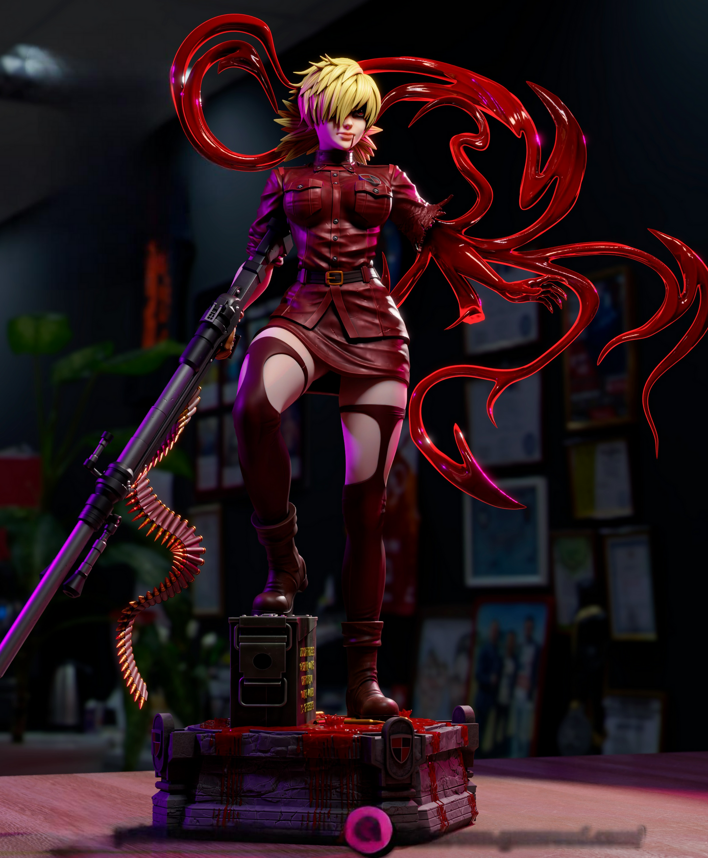0497 Seras Victoria NSFW - Hellsing (2531) - STL 3D Print Files