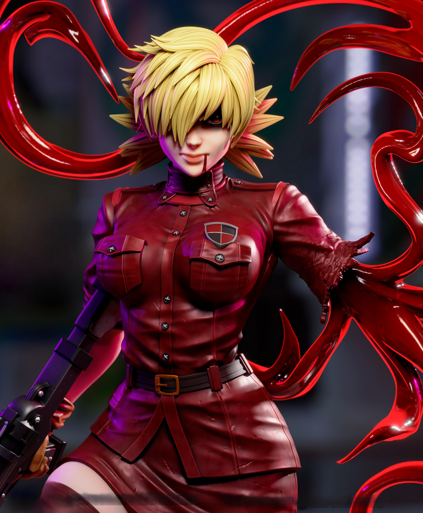 0497 Seras Victoria NSFW - Hellsing (2531) - STL 3D Print Files