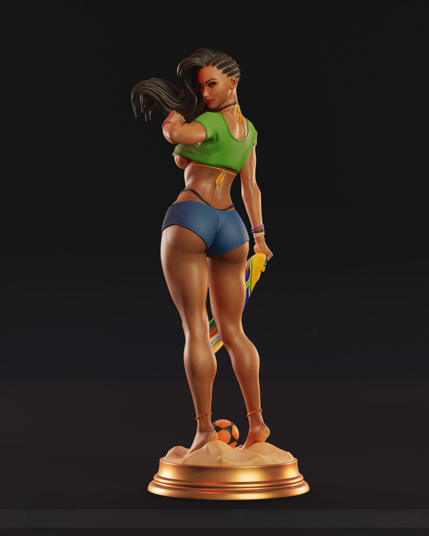 0936 Laura - Street Fighter V (2580) - STL 3D Print Files