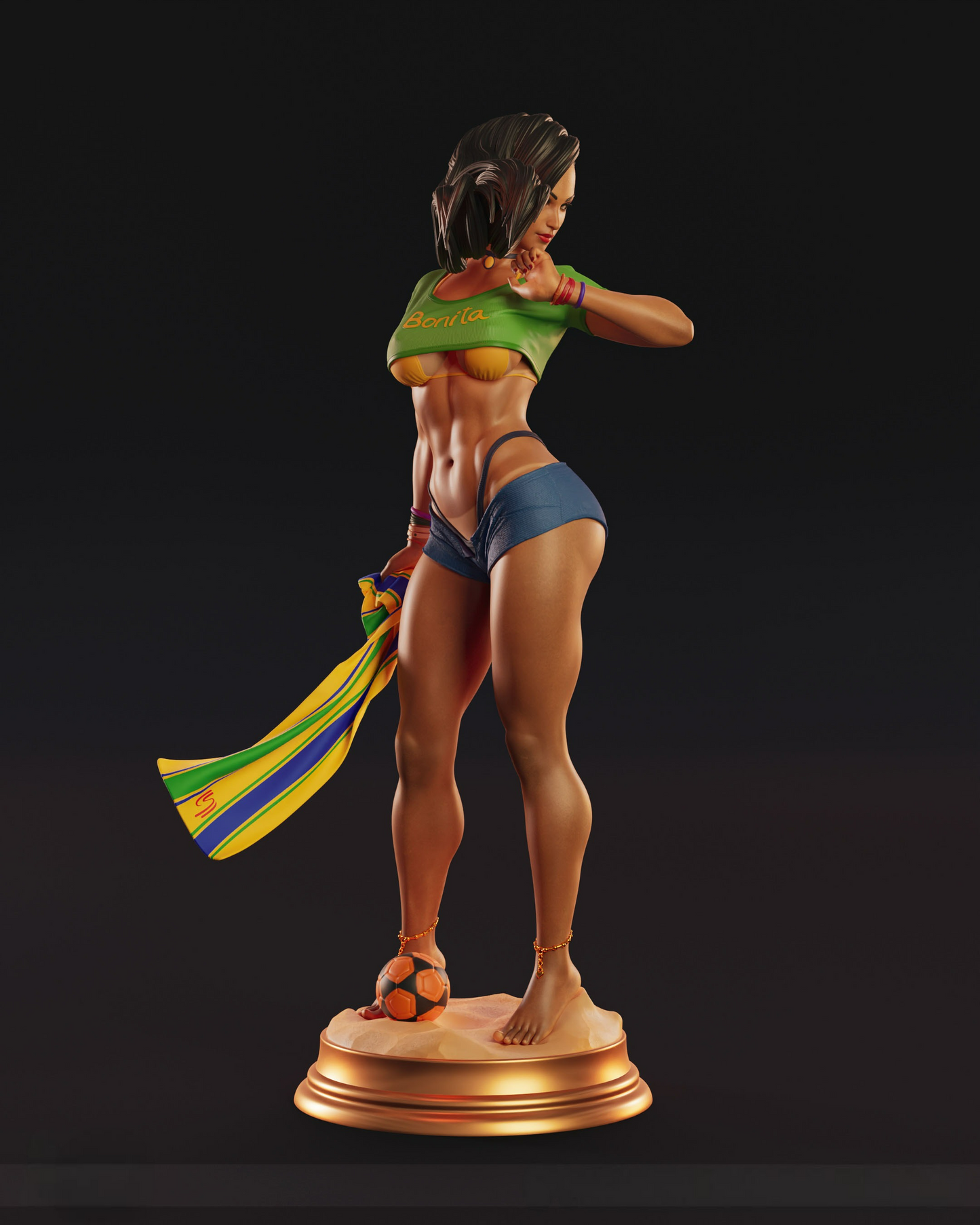 0936 Laura - Street Fighter V (2580) - STL 3D Print Files