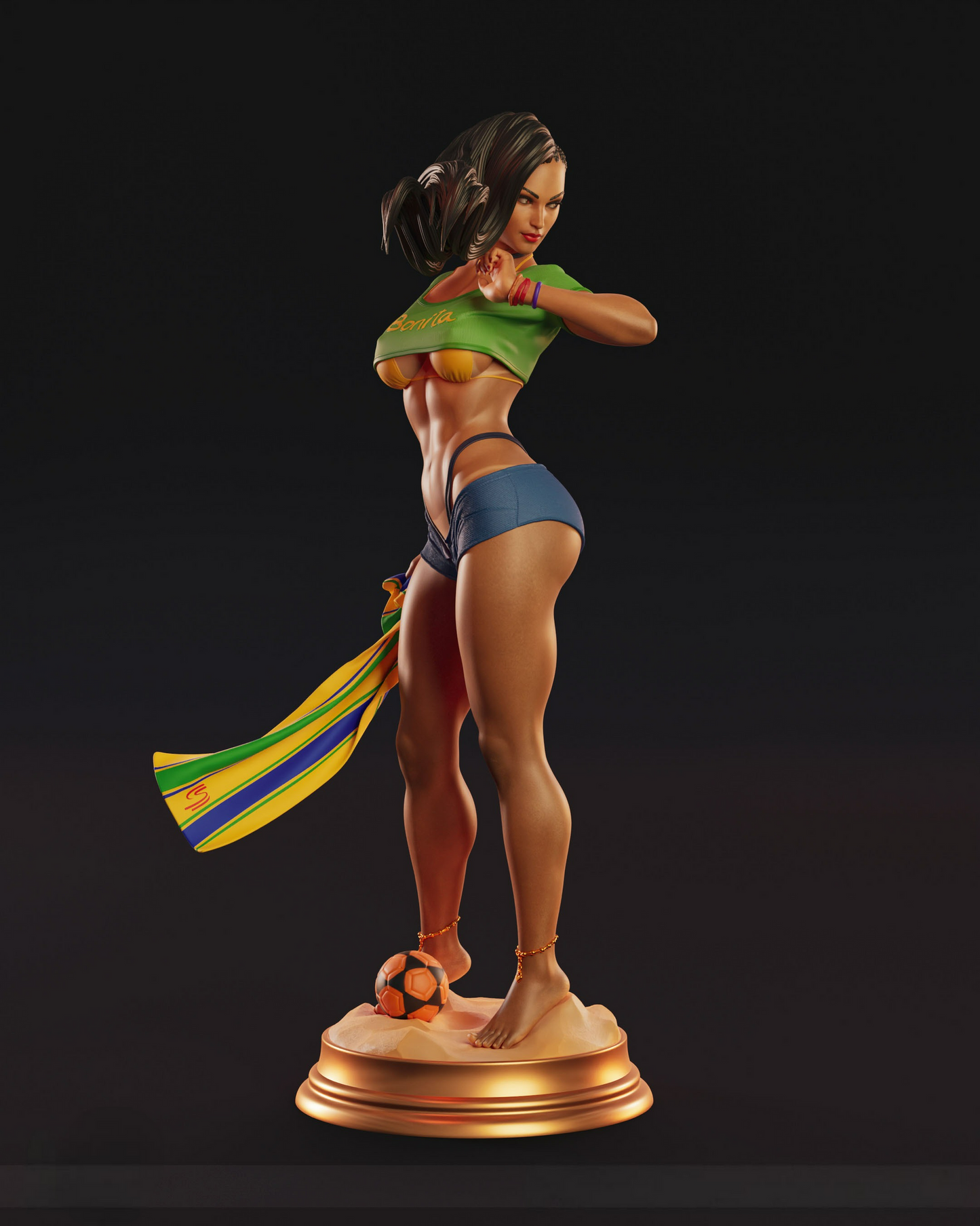 0936 Laura - Street Fighter V (2580) - STL 3D Print Files
