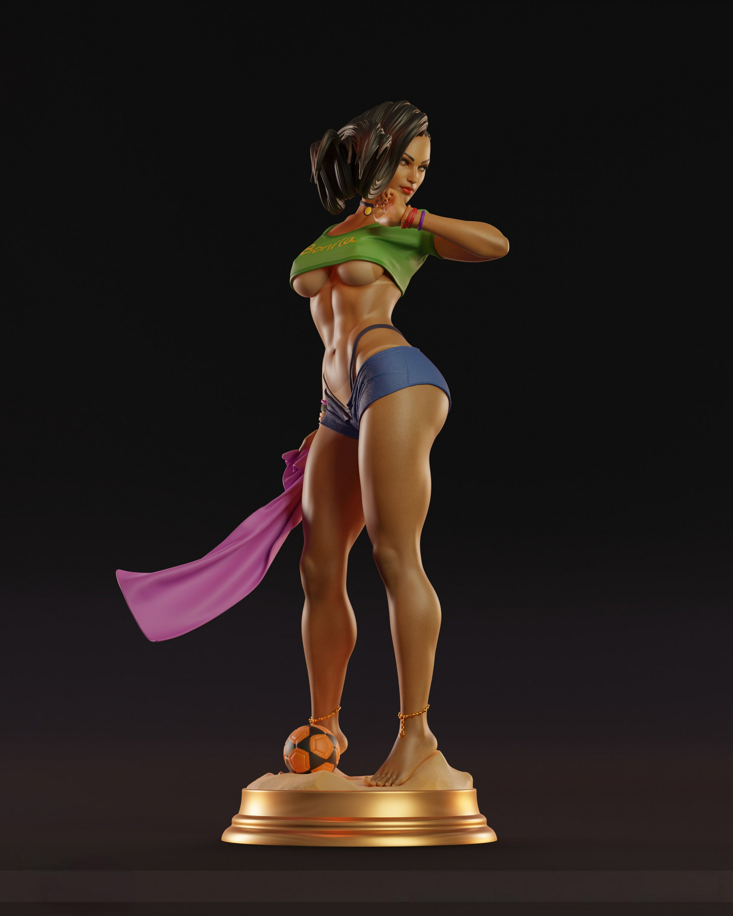 0936 Laura - Street Fighter V (2580) - STL 3D Print Files