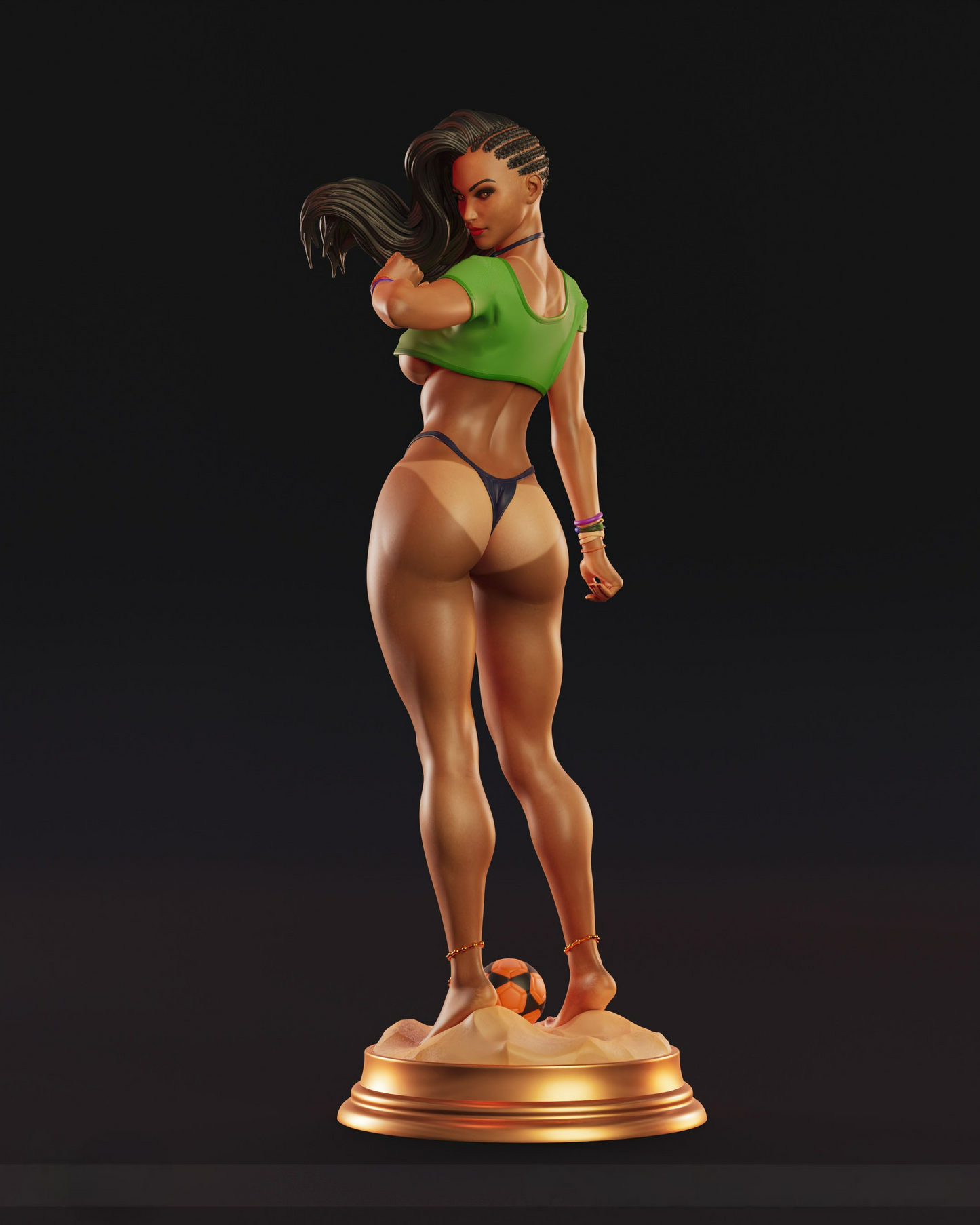 0936 Laura - Street Fighter V (2580) - STL 3D Print Files