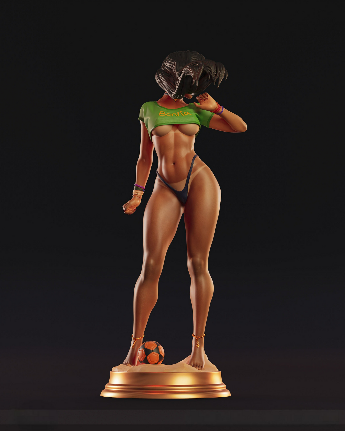0936 Laura - Street Fighter V (2580) - STL 3D Print Files