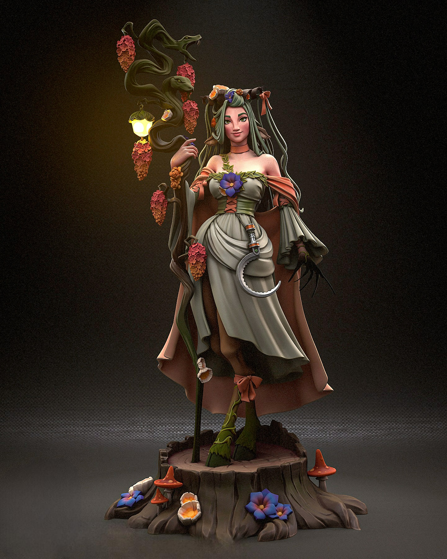 0950 Fearne Calloway - Critical Role (2594) - STL 3D Print Files