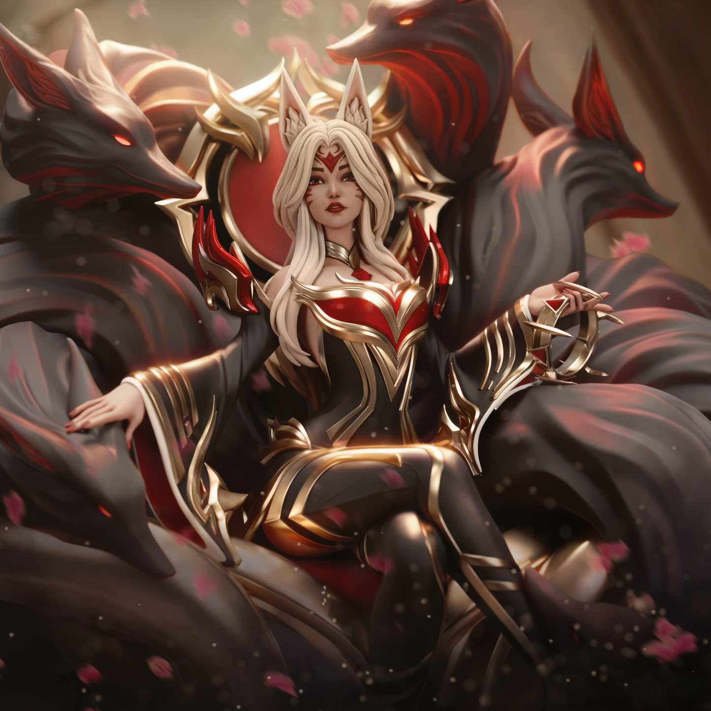 0193 Ahri - League of Legends (2621) - STL 3D Print Files