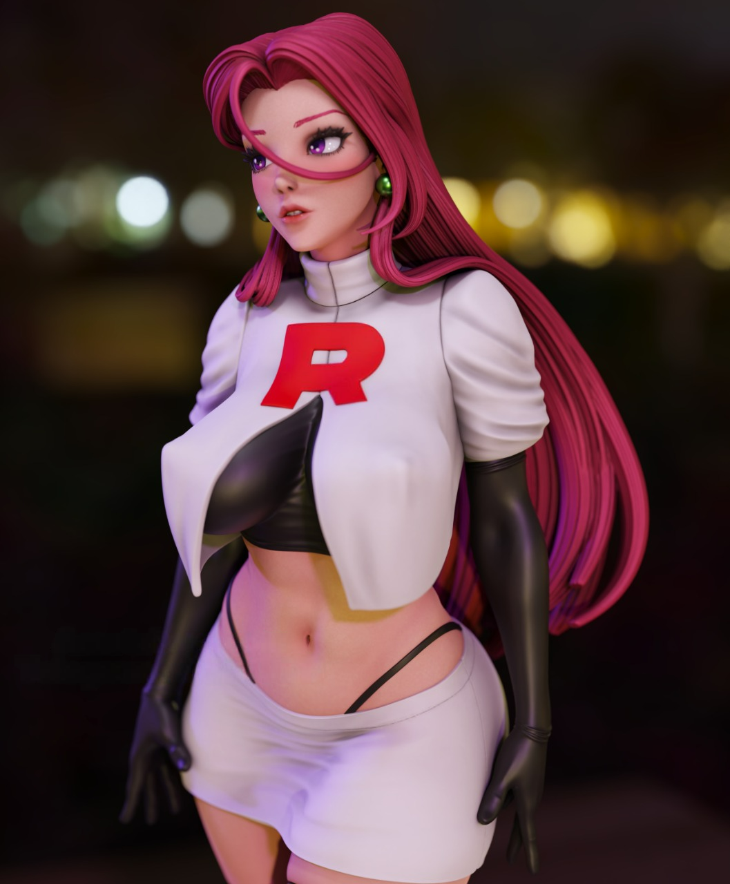 0740 Jessie NSFW - Pokemon (2675) - STL 3D Print Files