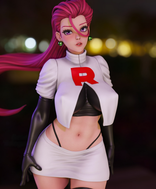 0740 Jessie NSFW - Pokemon (2675) - STL 3D Print Files
