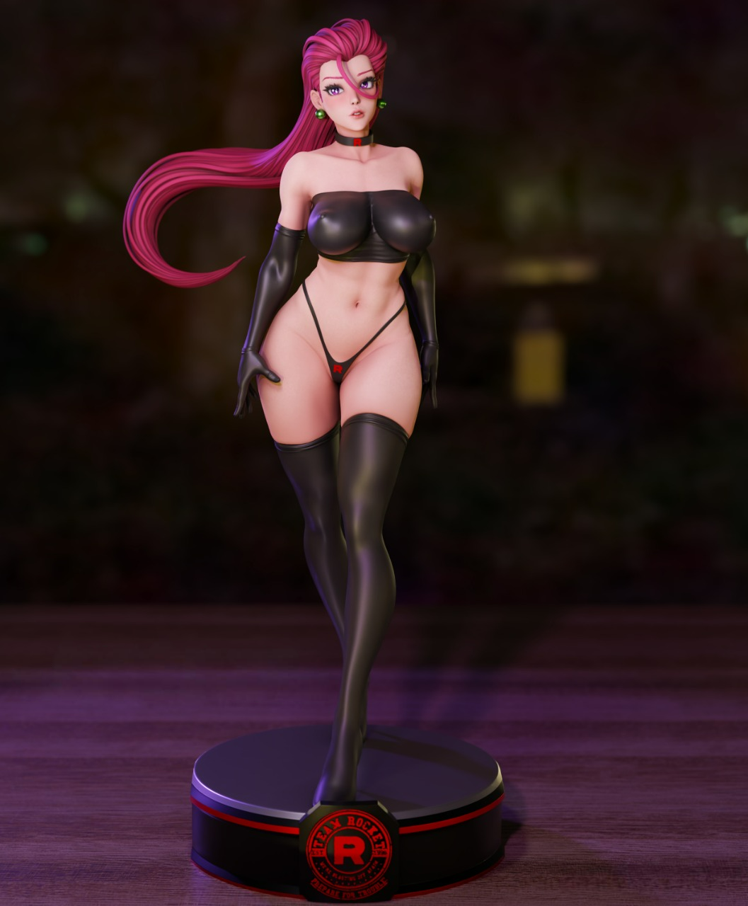 0740 Jessie NSFW - Pokemon (2675) - STL 3D Print Files