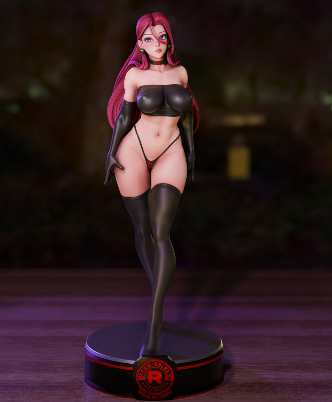 0740 Jessie NSFW - Pokemon (2675) - STL 3D Print Files