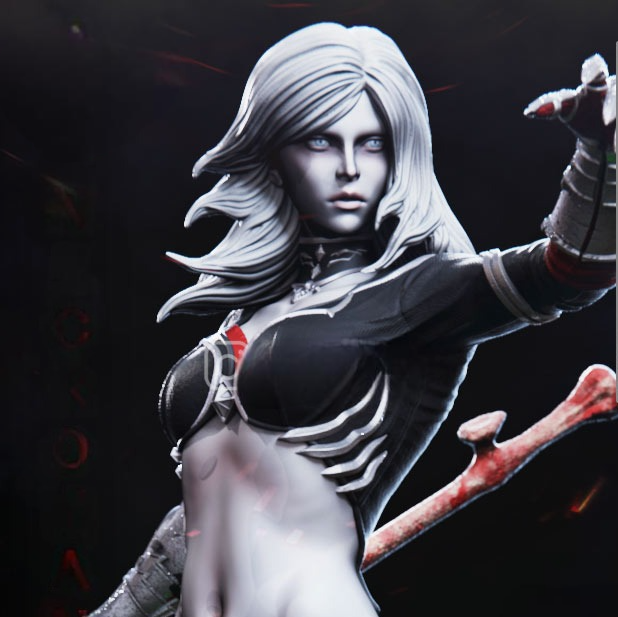0541 Necromancer - Diablo (3030) - STL 3D Print Files