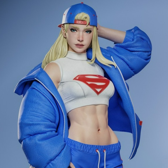 0192 Supergirl - DC Comics (2687) - STL 3D Print Files