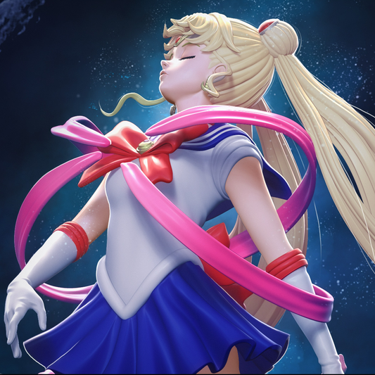 0790 Sailor Moon - Usagi Tsukino (2693) - STL 3D Print Files