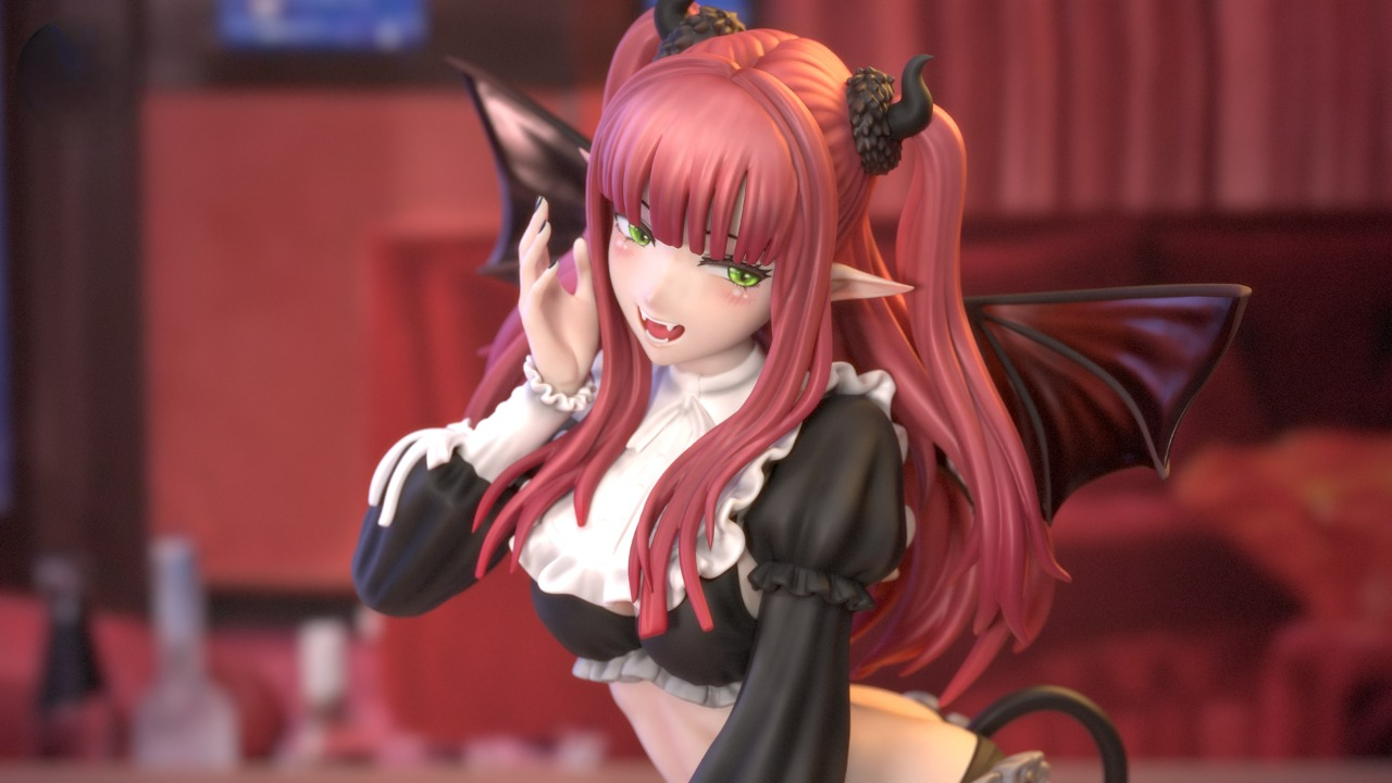 0518 Marin Kitagawa Succubus - My Dress-Up Darling (3035) - STL 3D Print Files