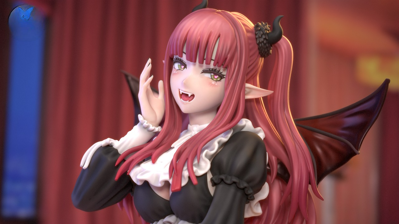 0518 Marin Kitagawa Succubus - My Dress-Up Darling (3035) - STL 3D Print Files