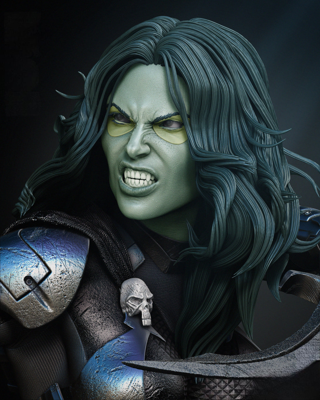 0942 Gamora Comics - Guardians of the Galaxy(2727) - STL 3D Print Files