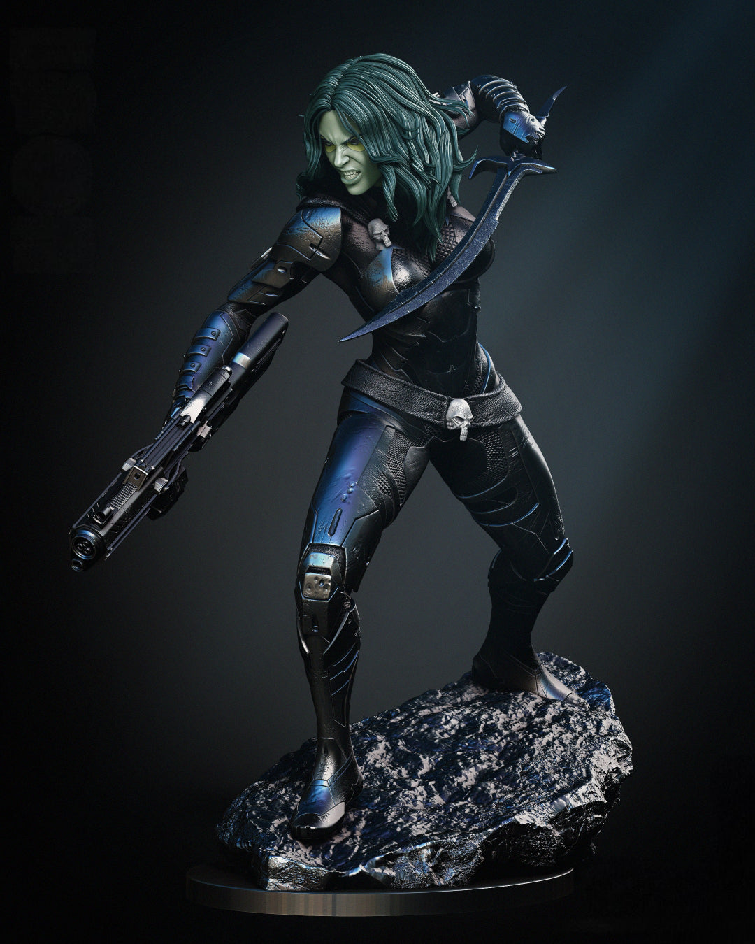 0942 Gamora Comics - Guardians of the Galaxy(2727) - STL 3D Print Files