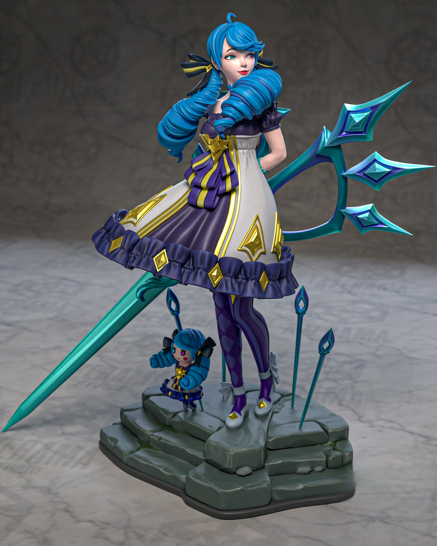 0794 Gwen NSFW - League of Legends (2749) - STL 3D Print Files