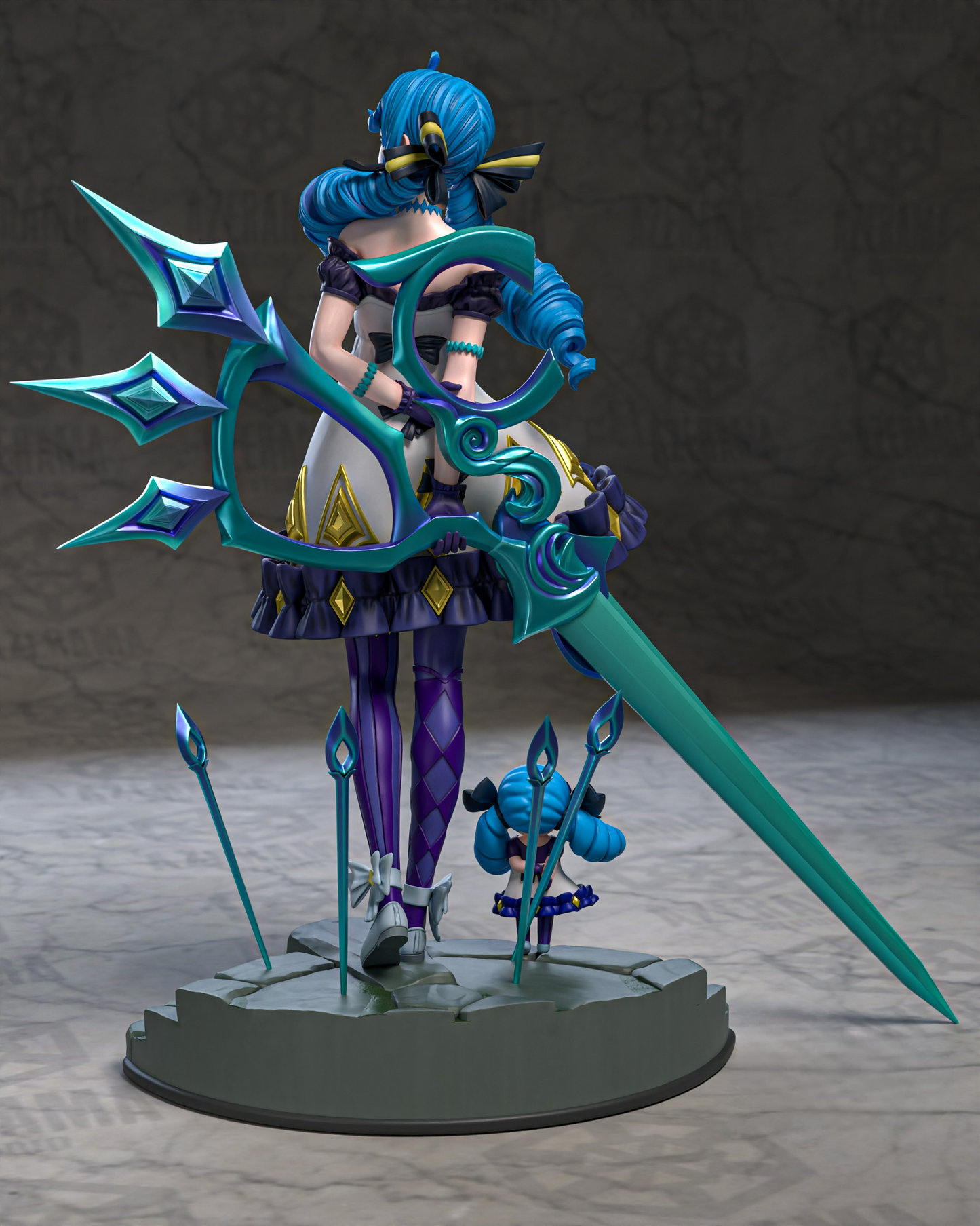 0794 Gwen NSFW - League of Legends (2749) - STL 3D Print Files