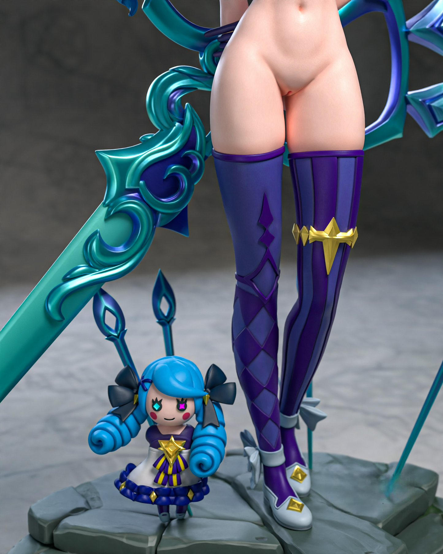 0794 Gwen NSFW - League of Legends (2749) - STL 3D Print Files