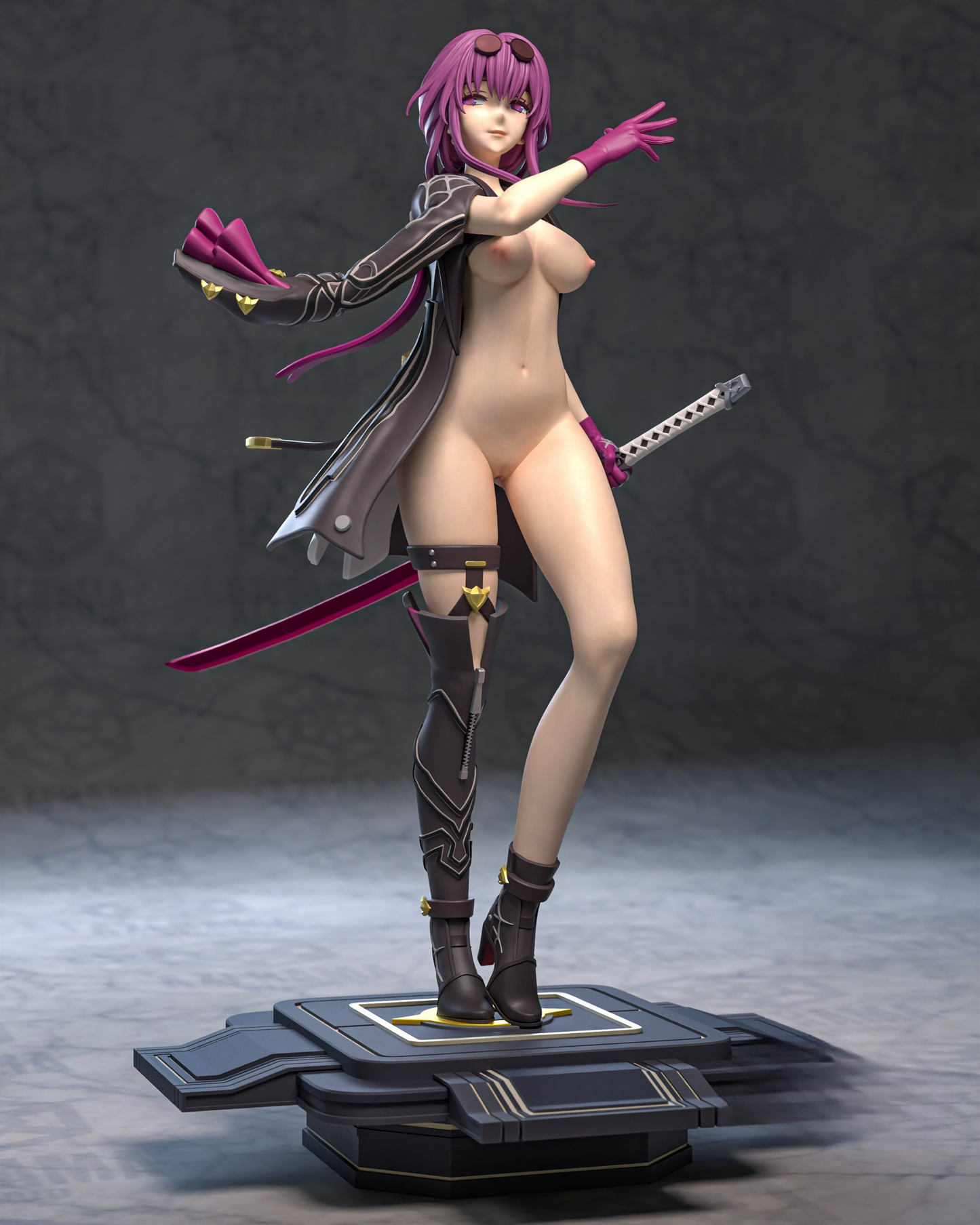 0943 Kafka NSFW - Honkai: Star Rail (2750) - STL 3D Print Files