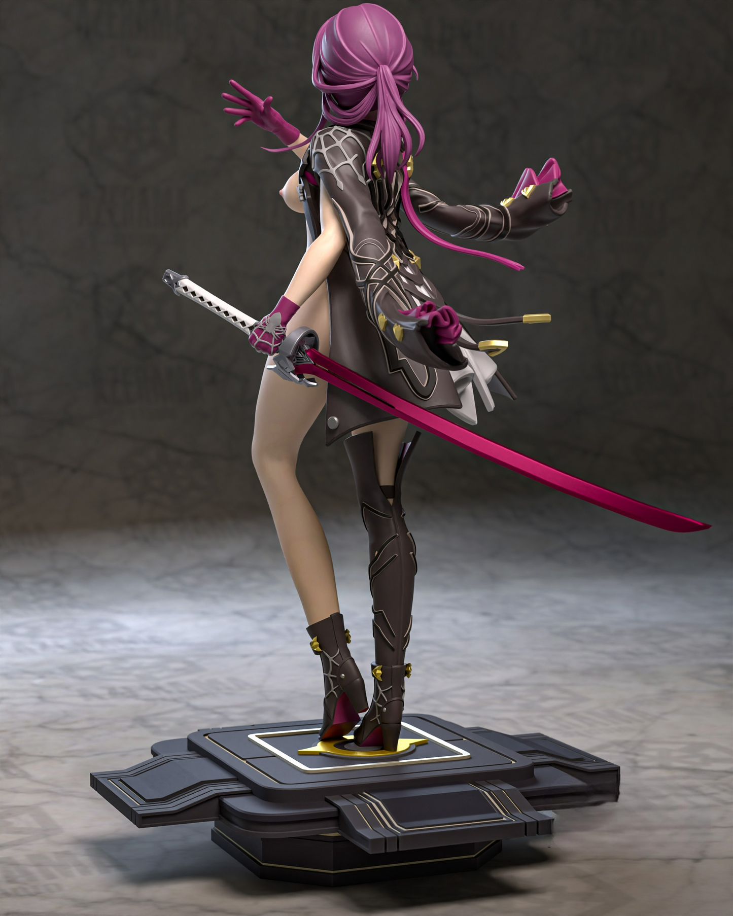 0943 Kafka NSFW - Honkai: Star Rail (2750) - STL 3D Print Files