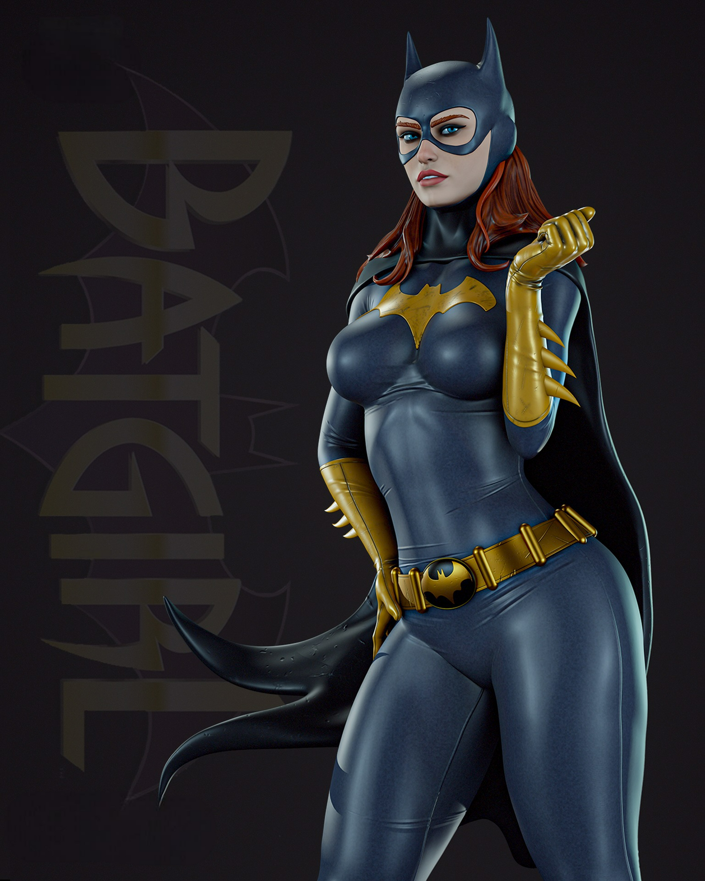 1095 Batgirl NSFW - DC Comics (2787) - STL 3D Print Files