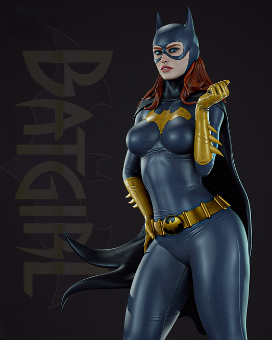 1095 Batgirl NSFW - DC Comics (2787) - STL 3D Print Files