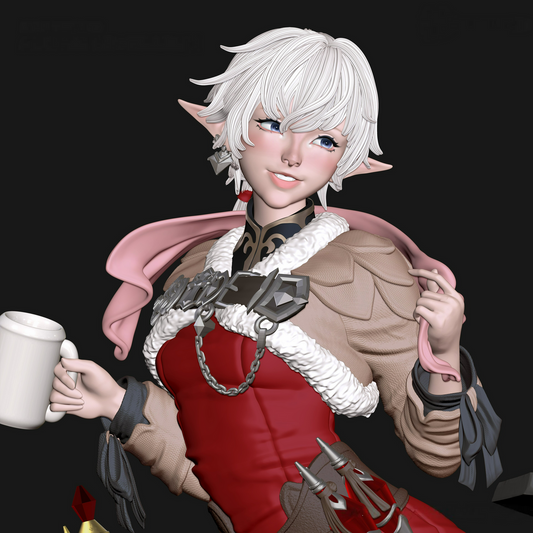0912 Alisaie Leveilleur - Final Fantasy (2802) - STL 3D Print Files