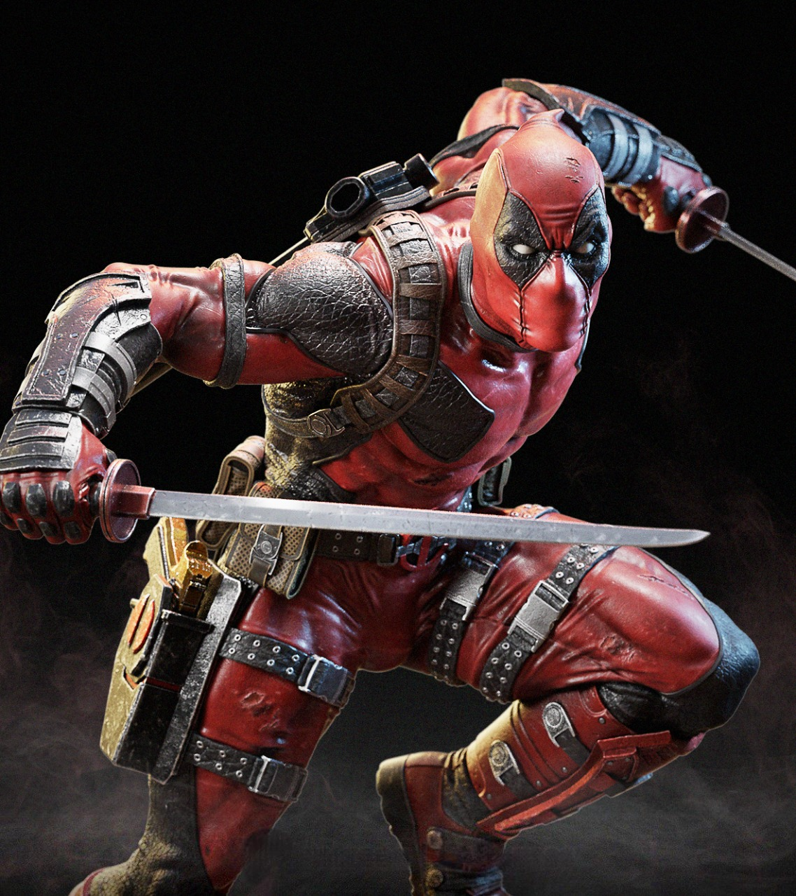 0180 Deadpool - Marvel Comics (2816) - STL 3D Print Files