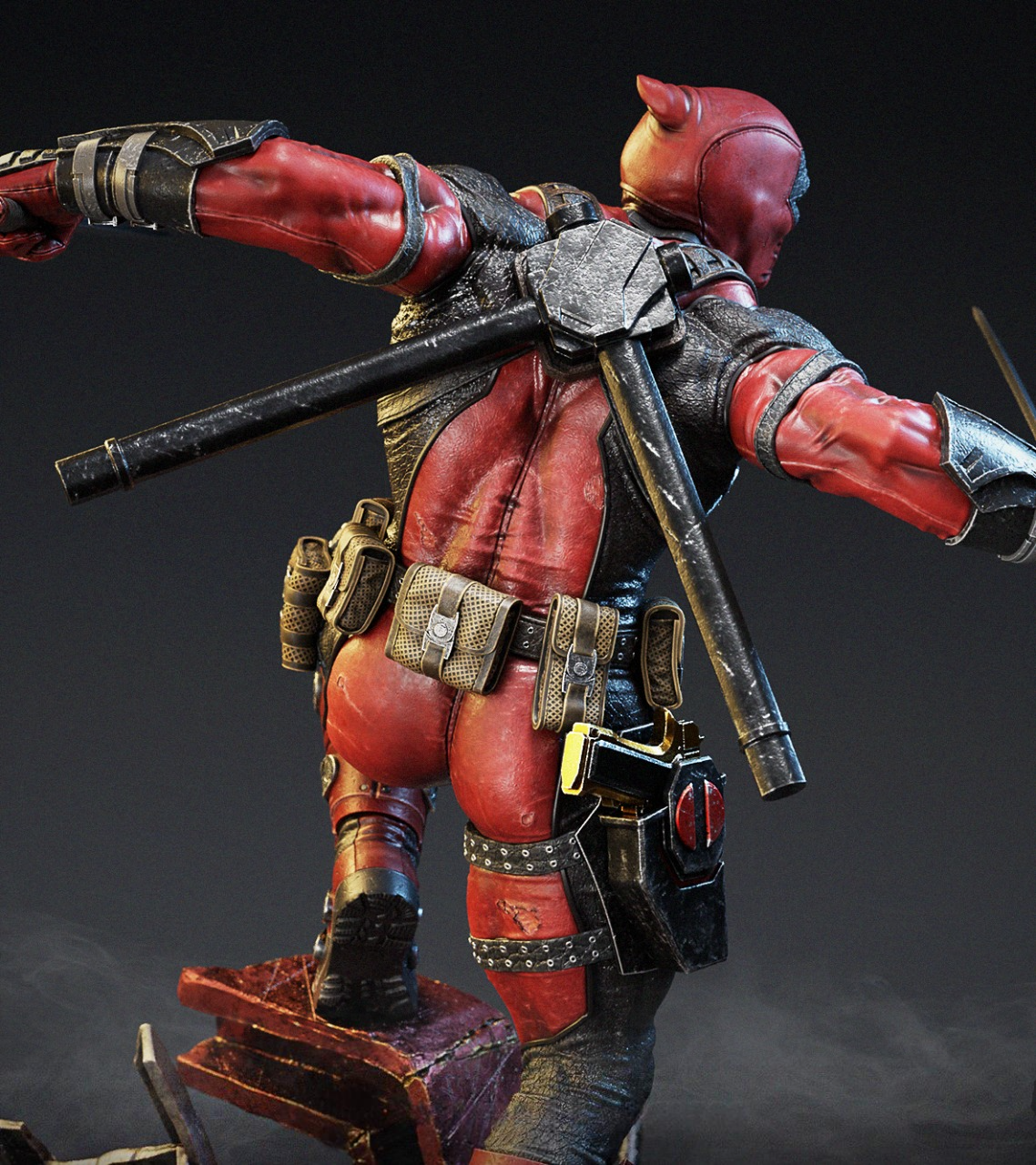 0180 Deadpool - Marvel Comics (2816) - STL 3D Print Files