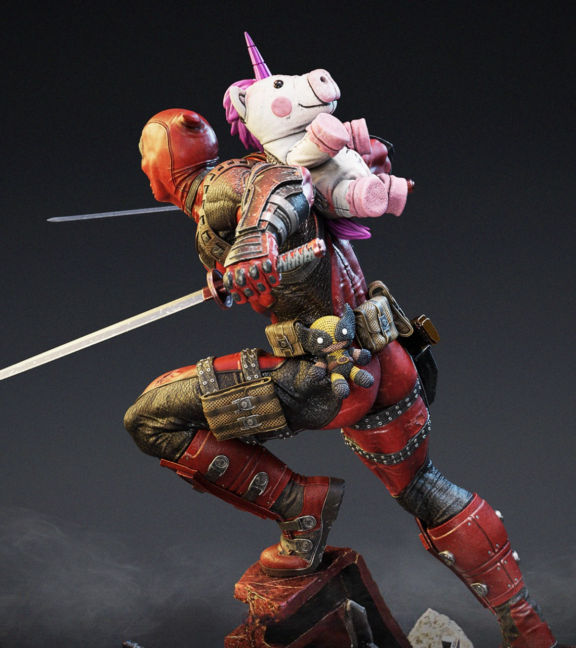 0180 Deadpool - Marvel Comics (2816) - STL 3D Print Files