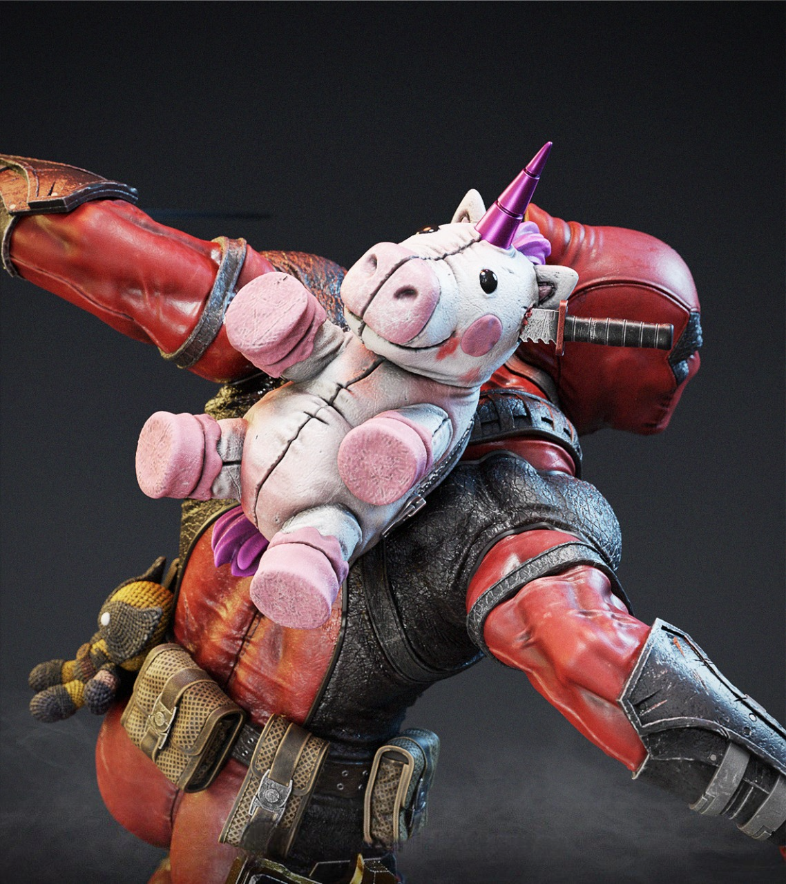 0180 Deadpool - Marvel Comics (2816) - STL 3D Print Files