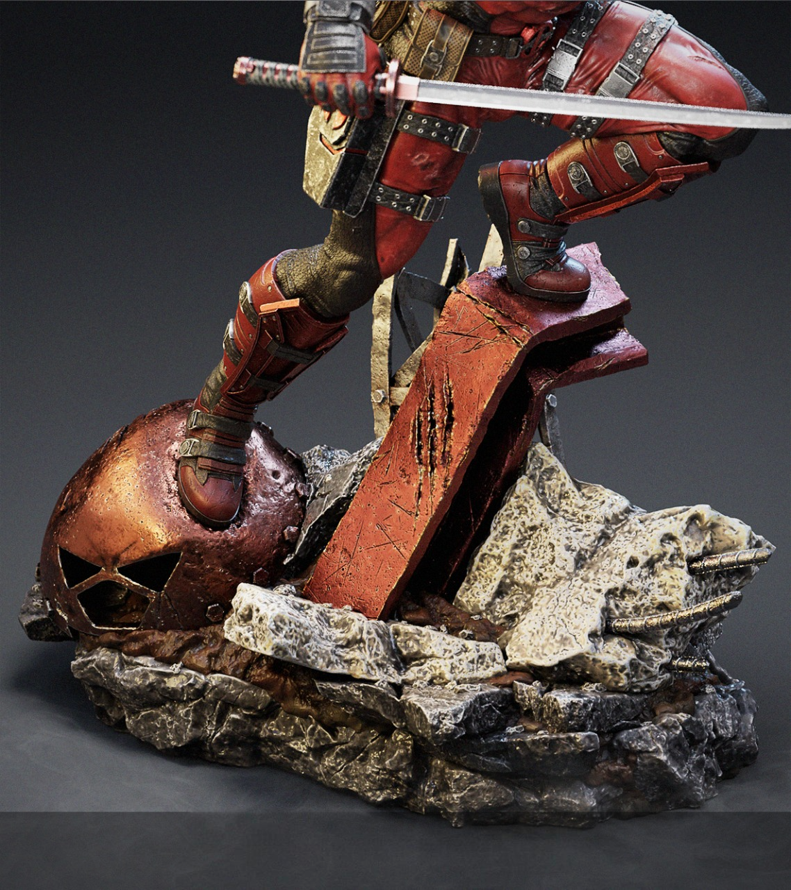 0180 Deadpool - Marvel Comics (2816) - STL 3D Print Files