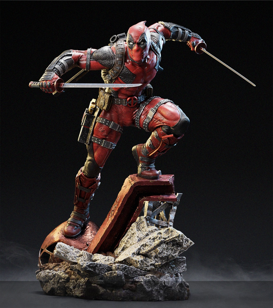 0180 Deadpool - Marvel Comics (2816) - STL 3D Print Files