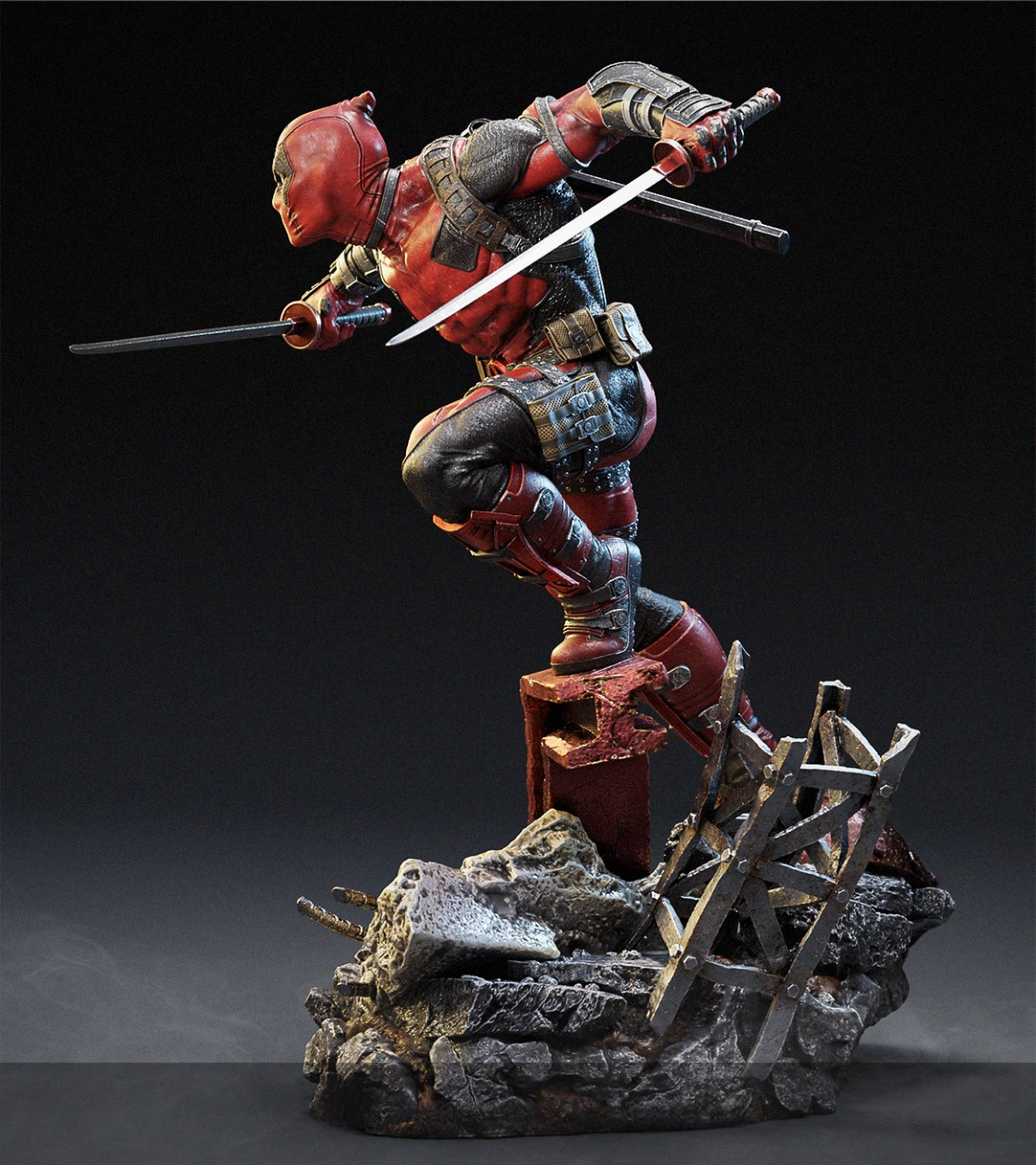 0180 Deadpool - Marvel Comics (2816) - STL 3D Print Files