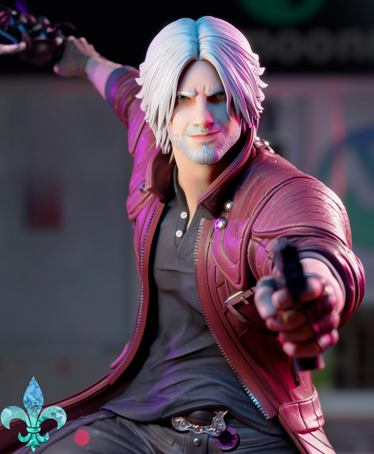 0914 Dante - Devil May Cry (2826) - STL 3D Print Files
