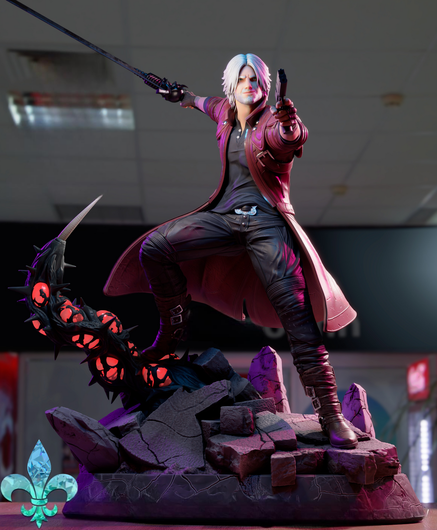 0914 Dante - Devil May Cry (2826) - STL 3D Print Files