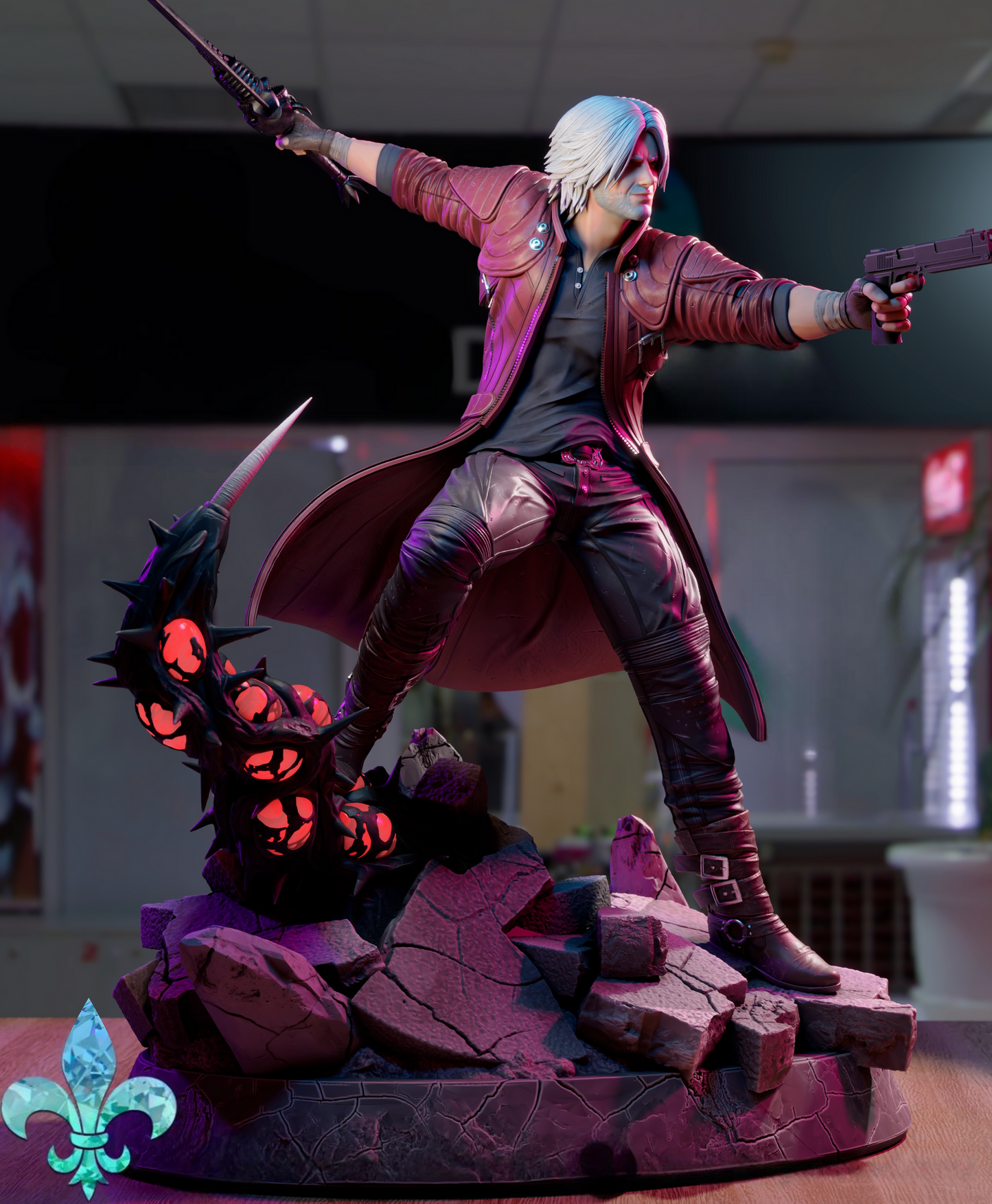 0914 Dante - Devil May Cry (2826) - STL 3D Print Files
