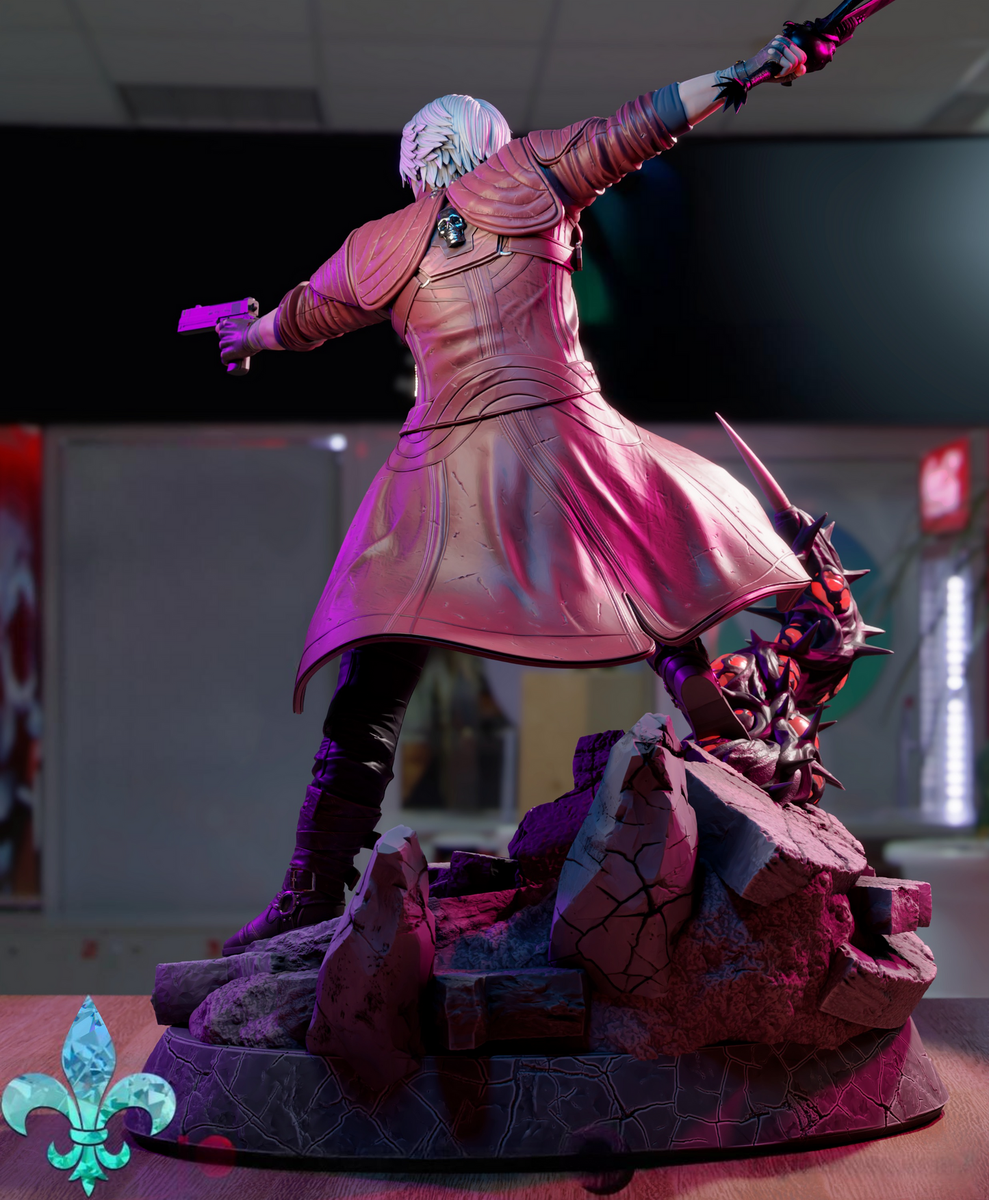 0914 Dante - Devil May Cry (2826) - STL 3D Print Files