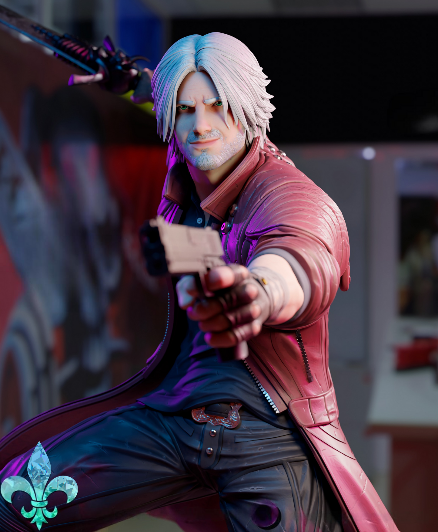 0914 Dante - Devil May Cry (2826) - STL 3D Print Files