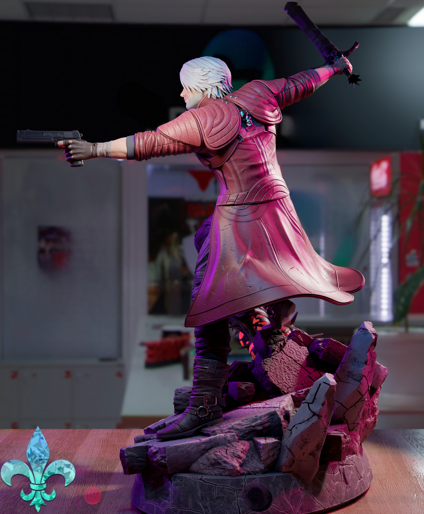 0914 Dante - Devil May Cry (2826) - STL 3D Print Files