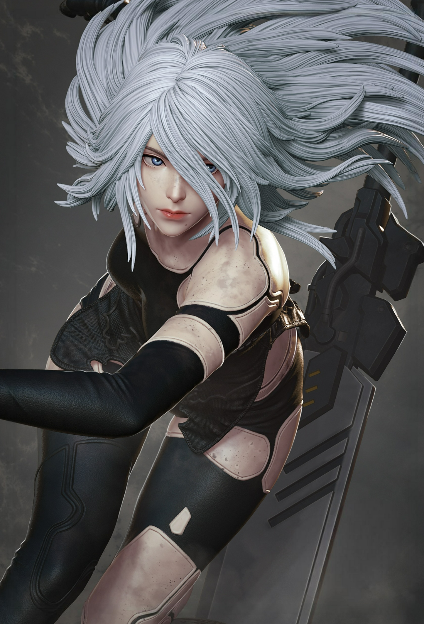 0930 A2 - NieR: Automata (2828) - STL 3D Print Files