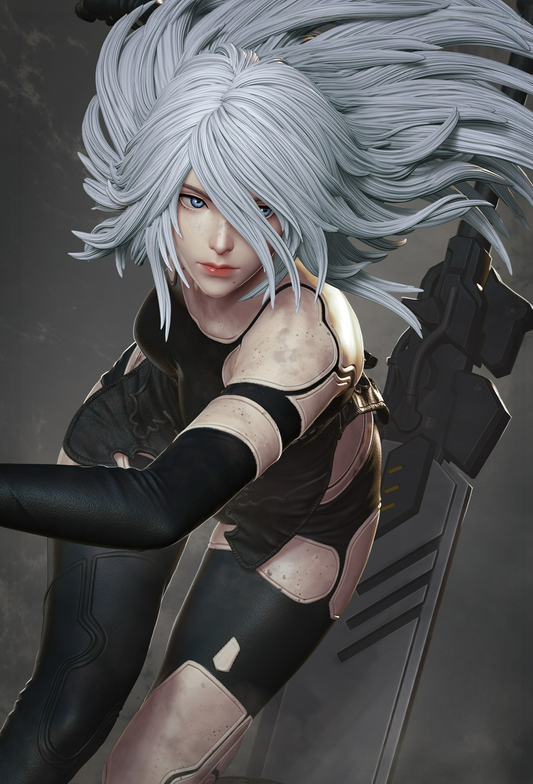 0930 A2 - NieR: Automata (2828) - STL 3D Print Files