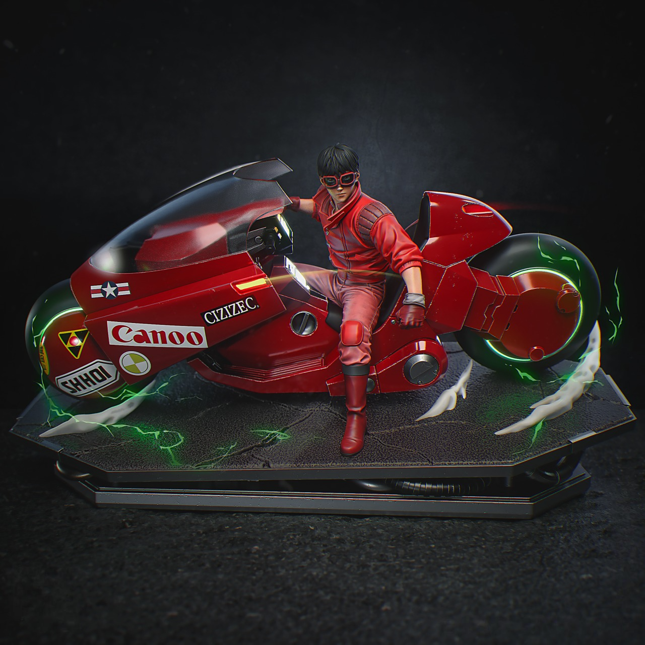 0917 Shotaro Kaneda - Akira (2829) - STL 3D Print Files