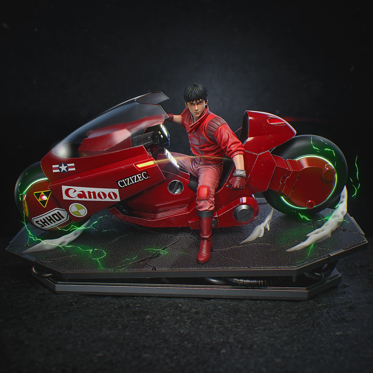 0917 Shotaro Kaneda - Akira (2829) - STL 3D Print Files