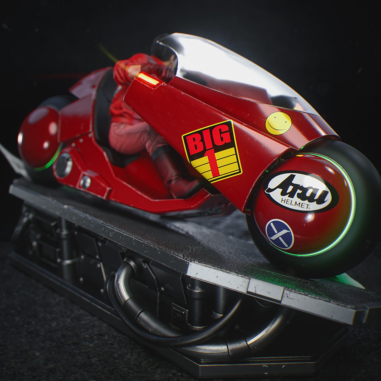 0917 Shotaro Kaneda - Akira (2829) - STL 3D Print Files
